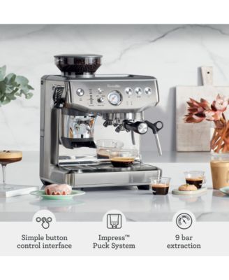 Breville Barista Express Impress Espresso Machine with Intelligent Dosing