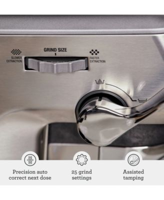 Breville Barista Express Impress Espresso Machine with Intelligent Dosing